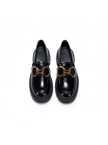 [人氣日系小皮鞋]  No.39 - JK PLATFORM LOAFERS 39EX-Shin